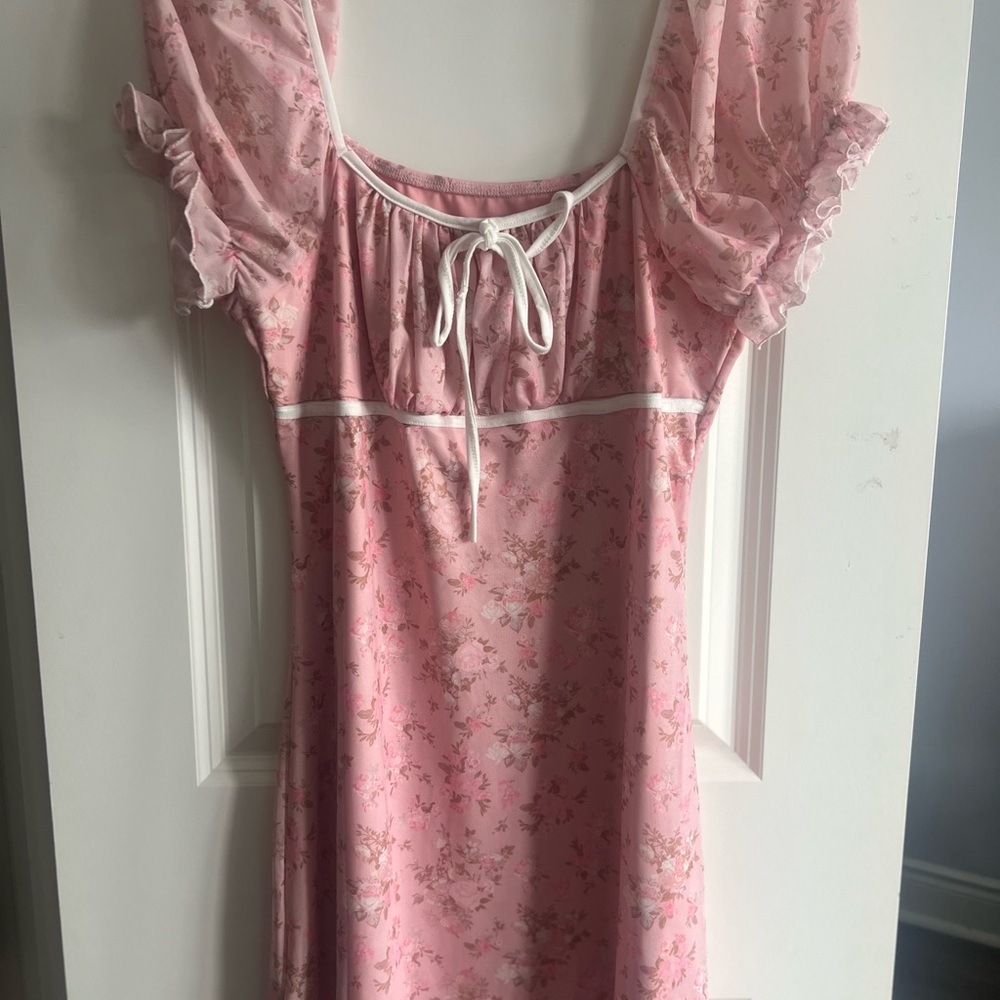 Floral Pink Dress